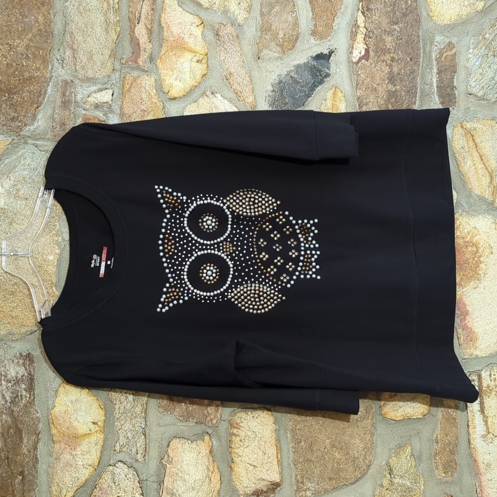 Style& Co. Sport owl sweatshirt